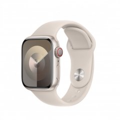 Apple Watch 41mm Hvězdně bílý sportovní řemínek – S/M