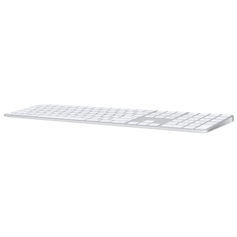 Apple Magic Keyboard Numeric Touch ID/Bezdrátová Bluetooth/CZ layout/Bílá