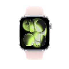 Watch Acc/46/Soft Pink Sport Band - S/M