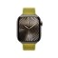 Apple Watch 42mm zelenožlutý řemínek s moderní přezkou - Medium