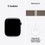 Apple Watch Series 11 Cellular 46mm přírodní titan s přírodním milánským tahem M/L