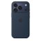 iPhone 17 Pro Silicone Case with MS – Midnight