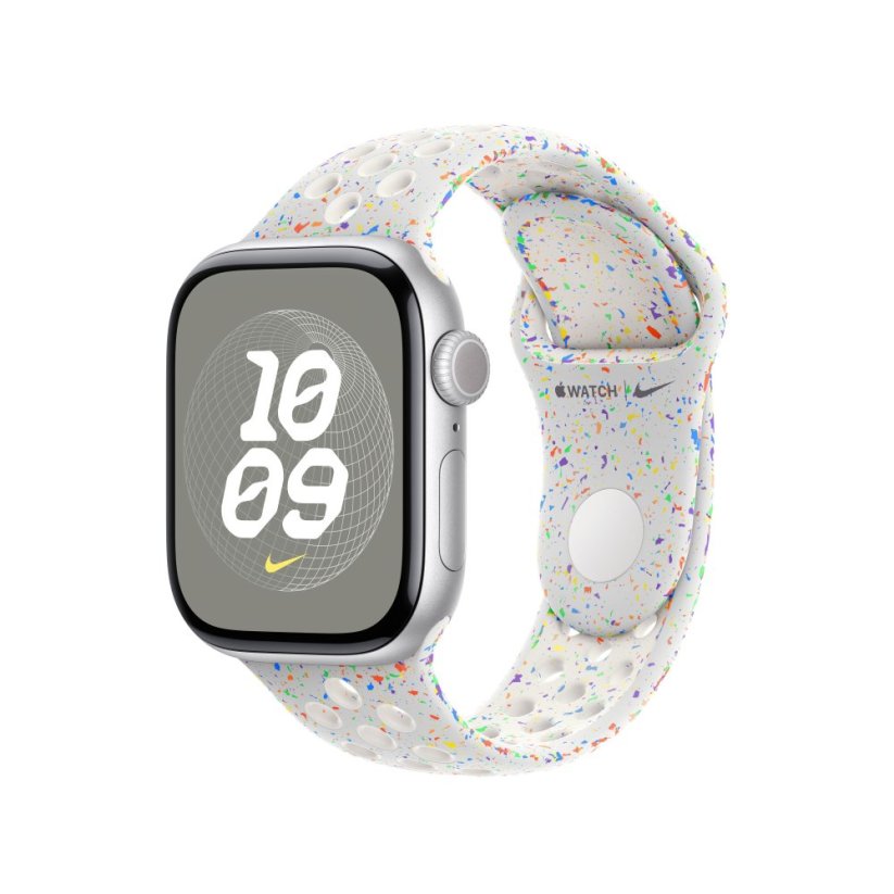 Apple Watch 42mm platinový sportovní řemínek Nike - M/L