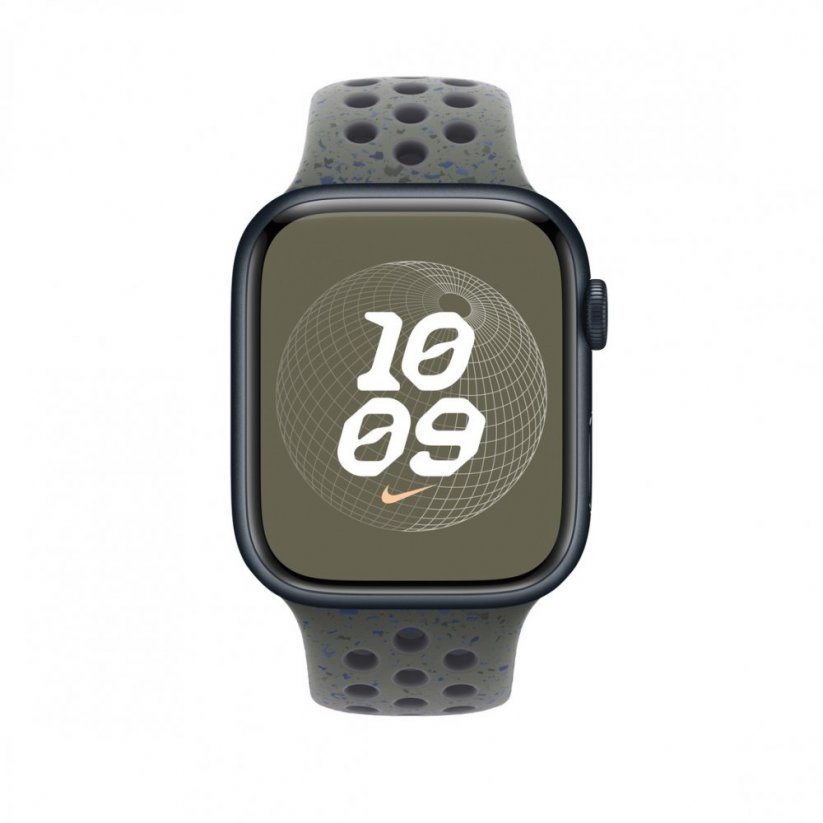 Apple Watch 45mm Cargo khaki sportovní řemínek Nike – M/L