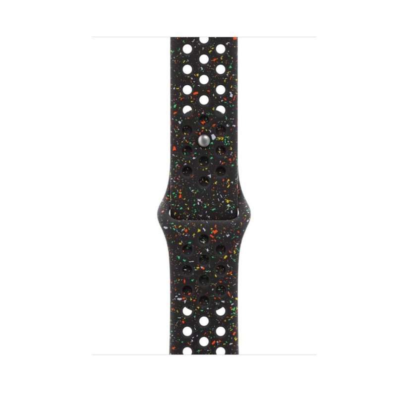 Apple Watch 46mm Midnight Black Nike sportovní řemínek - S/M