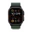 Apple Watch Ultra 2 49mm černý titan s tmavě zeleným alpským tahem L