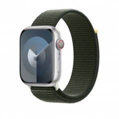 Apple Watch 45mm Cypřišově zelený provlékací sportovní řemínek