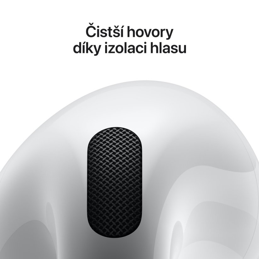 Apple AirPods 4 s aktivním potlačením hluku (2024)
