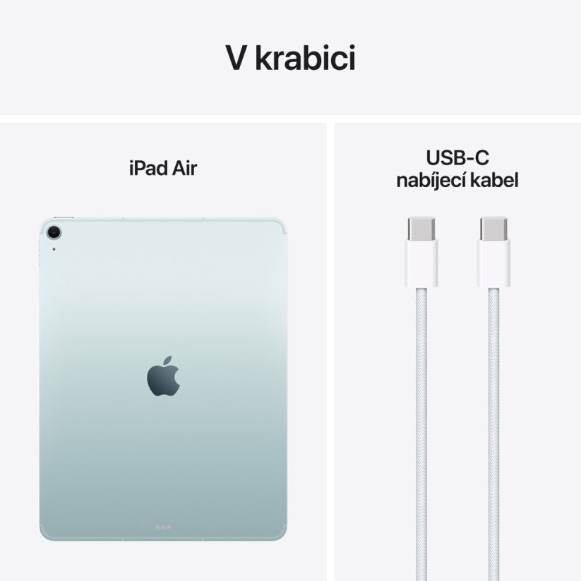 Apple iPad Air 13″ M3 Wi-Fi + Cell 256GB - modrý