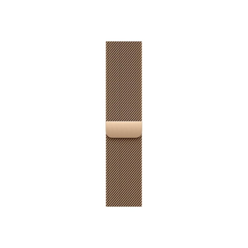 Apple Watch 46mm Zlatý milánský tah - S/M