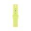 Apple Watch 40mm neonově žlutý sportovní řemínek - M/L
