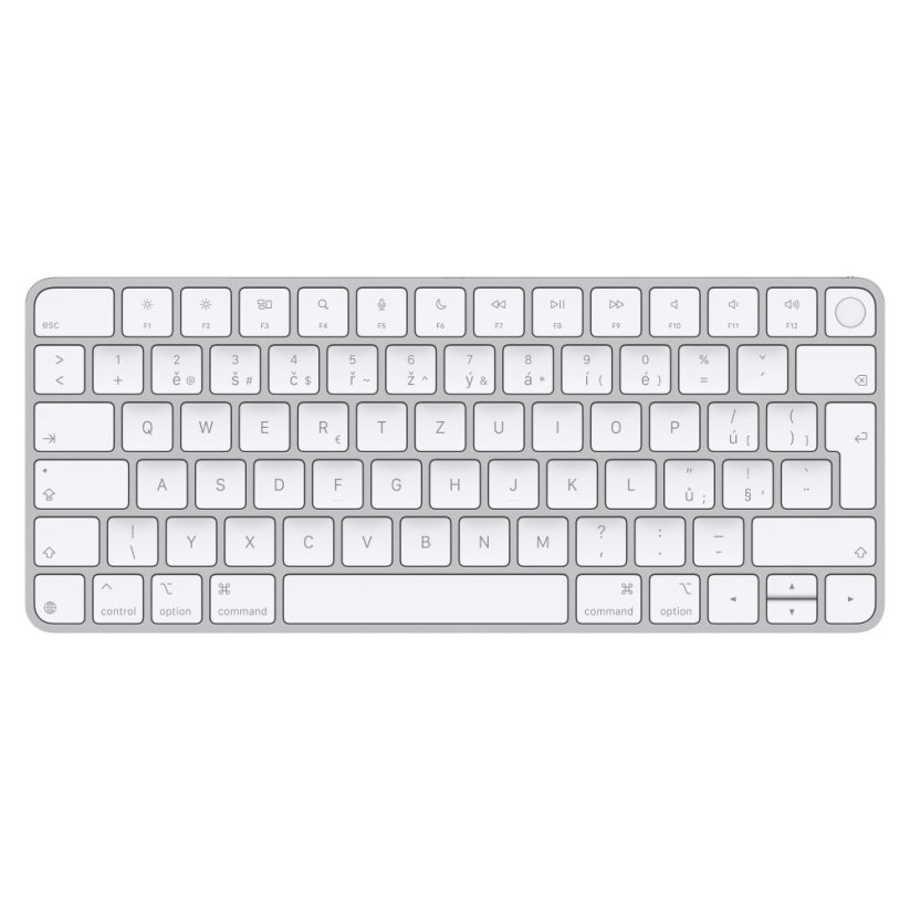 Apple Magic Keyboard Touch ID/Bezdrátová Bluetooth/CZ layout/Bílá