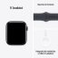Apple Watch SE 44mm Temně inkoustový hliník s temně inkoustovým sportovním řemínkem - S/M