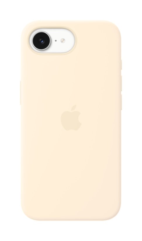 iPhone 17e Silicone Case with MagSafe – Vanilla