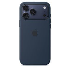 iPhone 17 Pro Max Silicone Case with MS–Midnight
