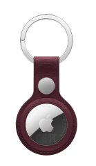 Apple klíčenka z tkaniny FineWoven na AirTag - burgundsky červená