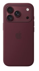 iPhone 18 Pro Silicone Case with MS - Burgundy