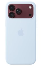 iPhone 18 Pro Max Silicone Case with MS - Cr.Blue