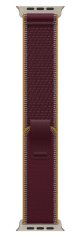 Apple 49mm trailový tah - burgundsky červený, přírodní titan S/M