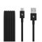 Beats USB-A / USB-C Woven Cable (1.5m)- Bolt Black