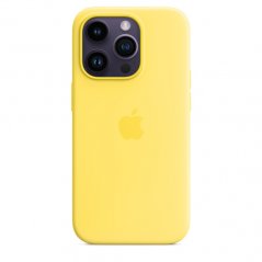 Apple Silikonový kryt s MagSafe na iPhone 14 Pro – kanárkově žlutý