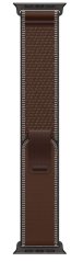 Apple 49mm trailový tah - tmavě umbrový, černý titan S/M