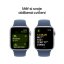 Apple Watch SE Cellular 40mm Stříbrný hliník s denimovým sportovním řemínkem - M/L