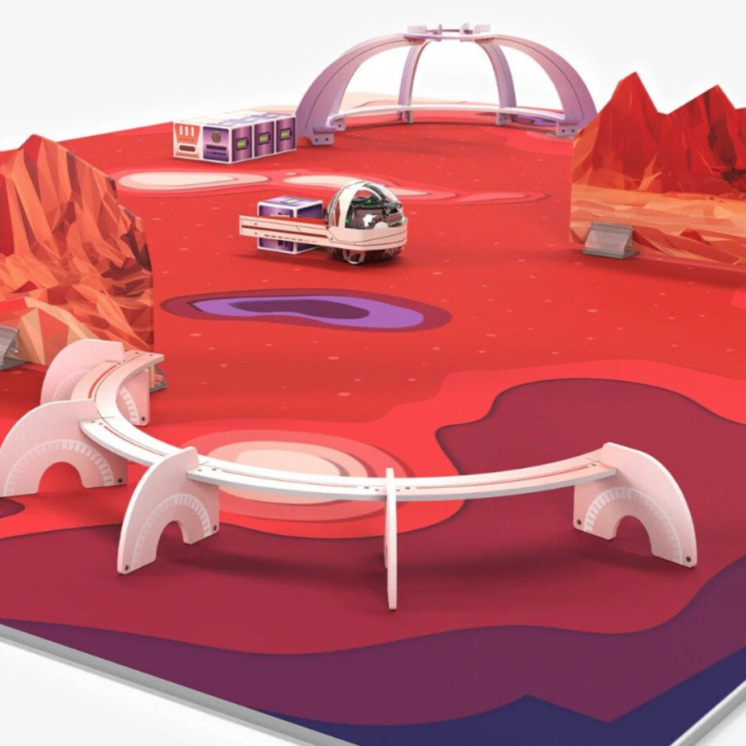 Ozobot podložka Challenge Mat: Mise na Mars