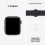 Apple Watch SE Cellular 44mm Temně inkoustový hliník s temně inkoustovým sportovním řemínkem - S/M