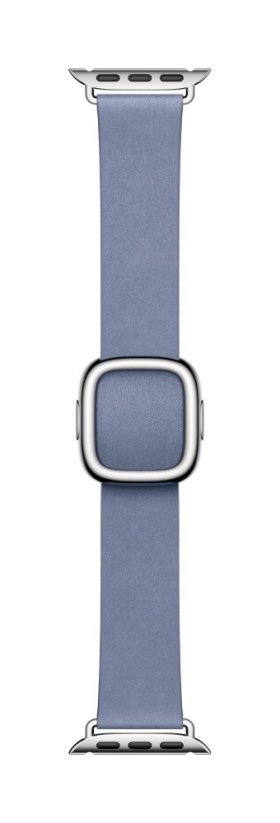 Apple Watch 41mm Levandulově modrý řemínek s moderní přezkou – velký