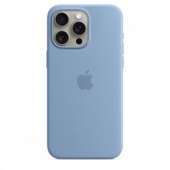 Apple Silikonový kryt s MagSafe na iPhone 15 Pro Max – ledově modrý