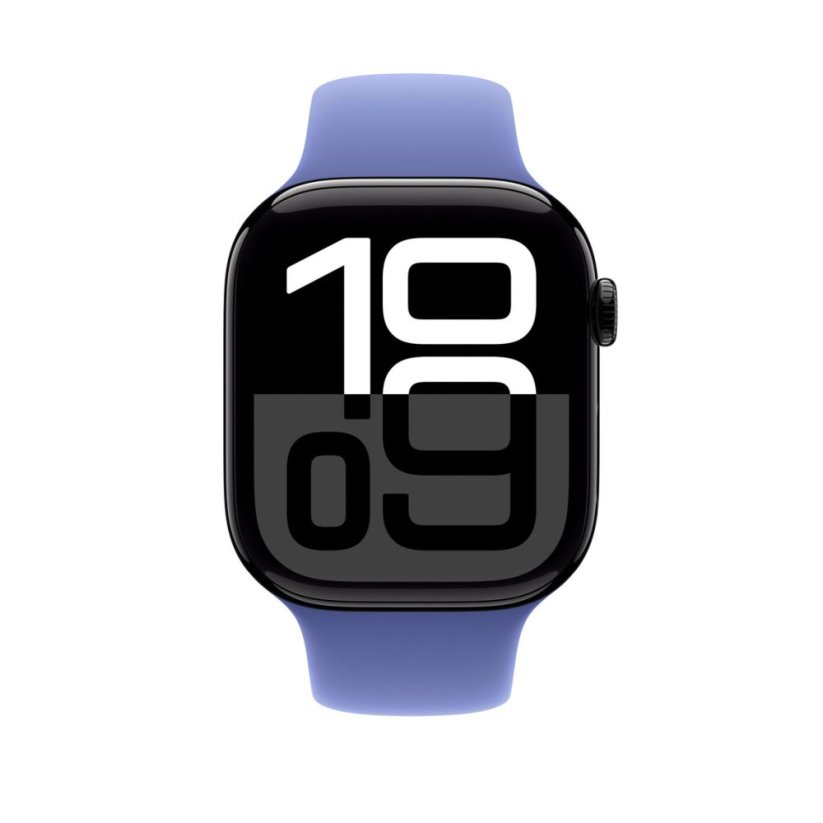 Apple Watch 46mm barvínkově fialový sportovní řemínek – M/L