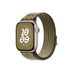 Apple Watch 40mm zeleno-šedý provlékací sportovní řemínek Nike