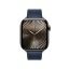 Apple Watch 42mm temně modrý řemínek s moderní přezkou - Small
