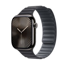 Apple Watch 46mm černý magnetický tah - S/M