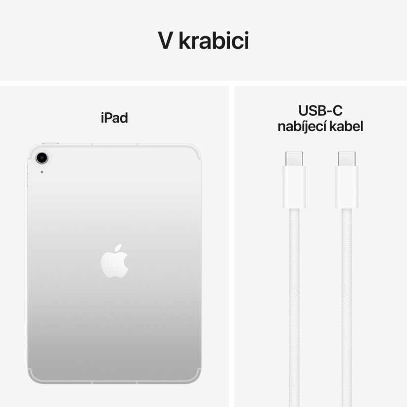 Apple iPad 11″ Wi-Fi + Cell 512GB - stříbrný