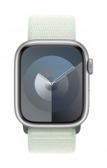 Apple Watch 41mm Světle mátový provlékací sportovní řemínek
