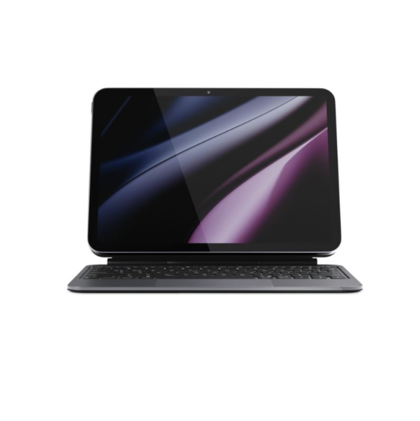 Epico Ultraboard tenká hliníková klávesnice s pouzdrem pro iPad 10,9" (10. a 11. generace) - česká/černá