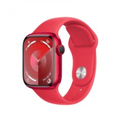 Apple Watch Series 9 Cellular 41mm (PRODUCT)RED hliník s (PRODUCT)RED sportovním řemínkem - M/L