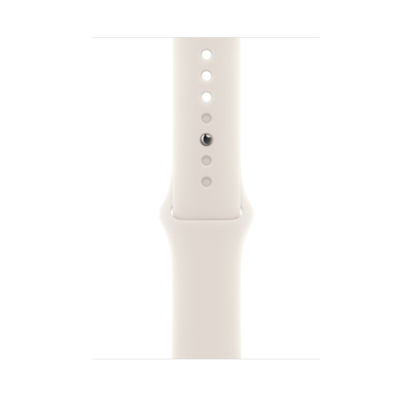 Apple Watch 46mm Hvězdně bílý sportovní řemínek - S/M