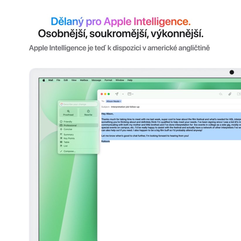 iMac 24" 4.5K Ret M4 10CPU/10GPU/16G RAM/512 SSD - zelený