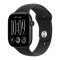 Apple Watch Series 12 GPS + Cellular 42mm černý hliník s černým sportovním řemínkem S/M / SK