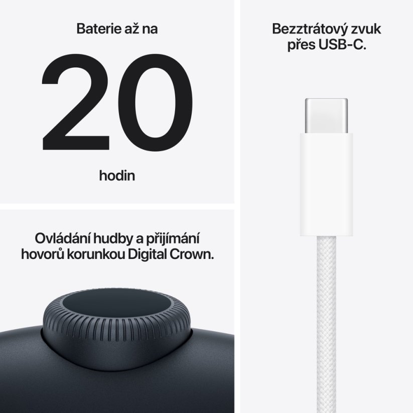AirPods Max 2 - temně inkoustová