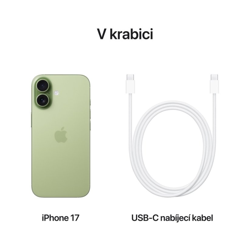 iPhone 17 512GB šalvějově zelený