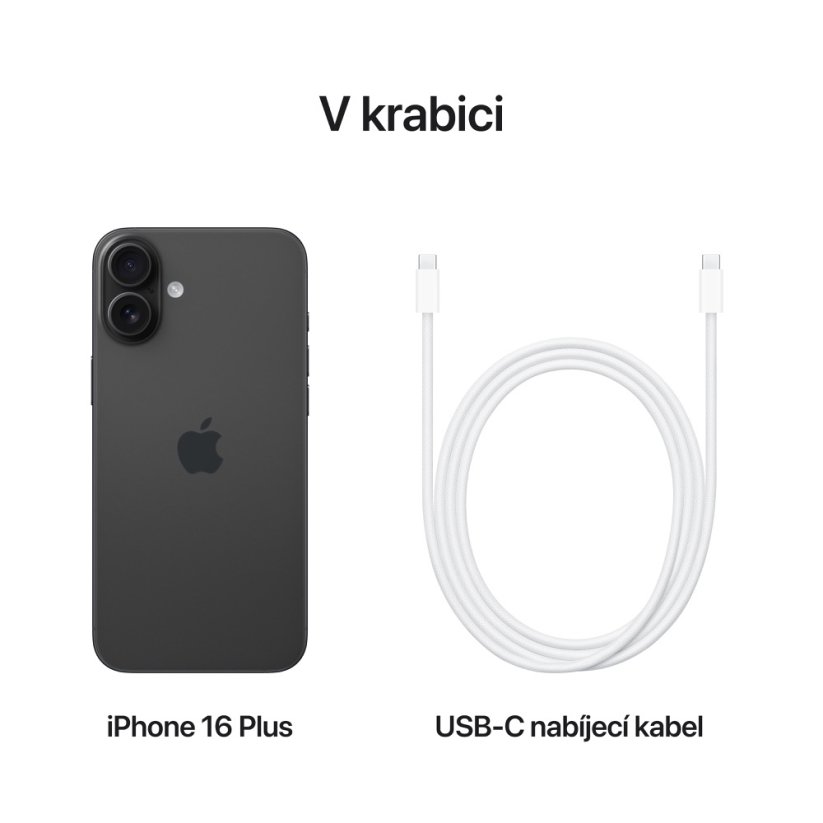 iPhone 16 Plus 512GB černý