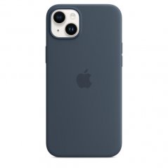 Bouřkově modrý silikonový kryt s MagSafe pro iPhone 14 Plus