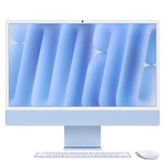 iMac 24" 4.5K Ret M4 10CPU/10GPU/16G RAM/256 SSD - modrý