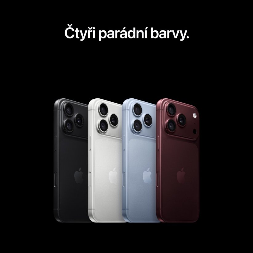 Apple iPhone 18 Pro 1TB - černý