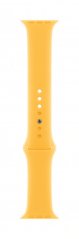 Apple Watch 41mm Paprskově žlutý sportovní řemínek - S/M