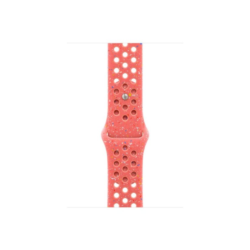 Apple Watch 40mm žhavě oranžový sportovní řemínek Nike - S/M